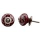 Cherry Flower Ceramic Drawer Knob